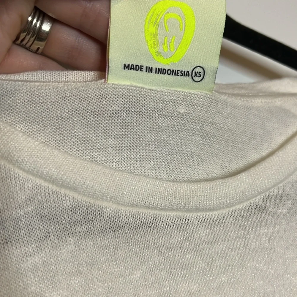 NWT One Teaspoon OT Linen Tee - Natural
